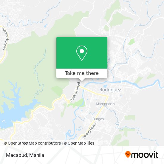 Macabud map