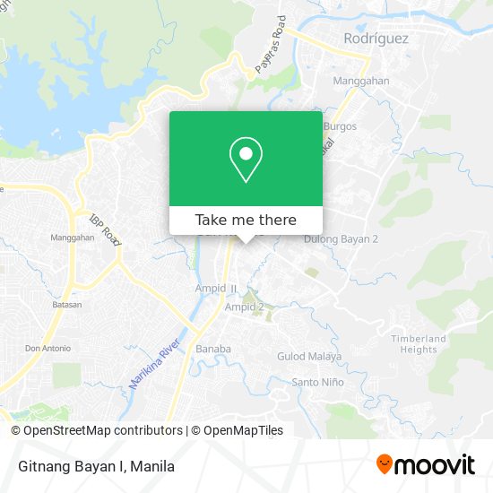 Gitnang Bayan I map