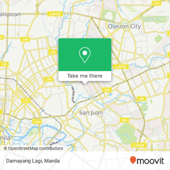 Damayang Lagi map