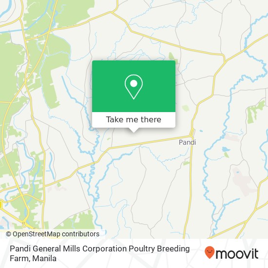 Pandi General Mills Corporation Poultry Breeding Farm map
