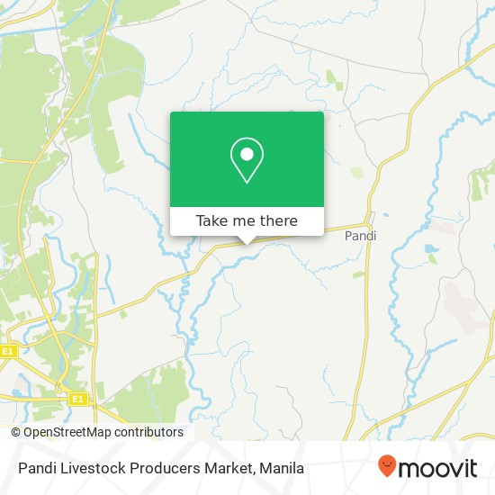 Pandi Livestock Producers Market map