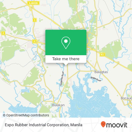 Expo Rubber Industrial Corporation map
