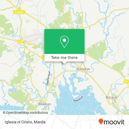 Iglesia ni Cristo map