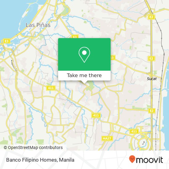 Banco Filipino Homes map