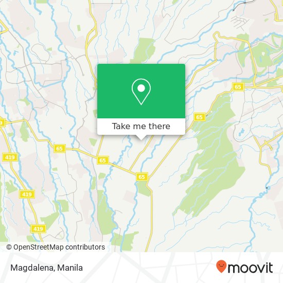 Magdalena map