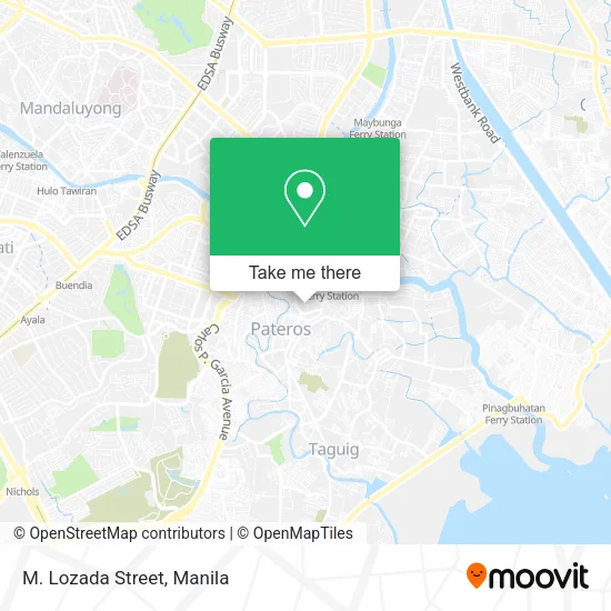 M. Lozada Street map