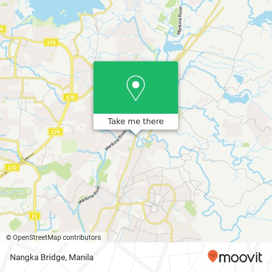 Nangka Bridge map