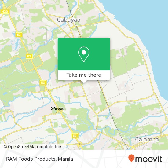 RAM Foods Products map