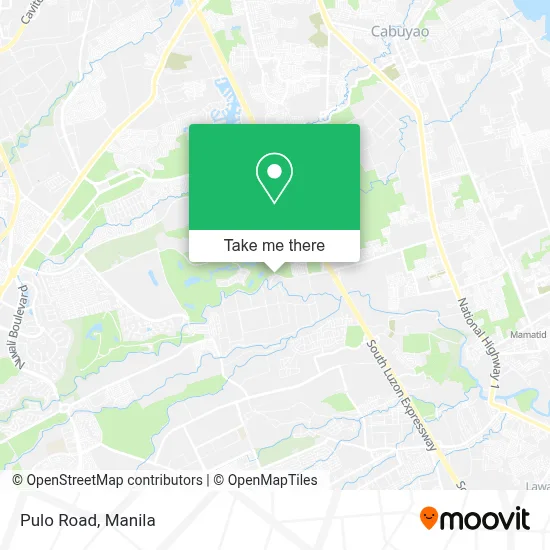 Pulo Road map