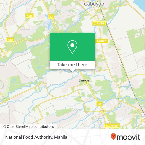 National Food Authority map