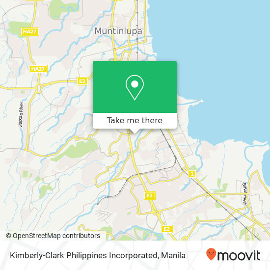 Kimberly-Clark Philippines Incorporated map