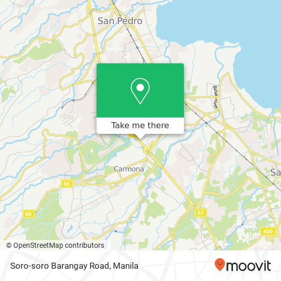 Soro-soro Barangay Road map