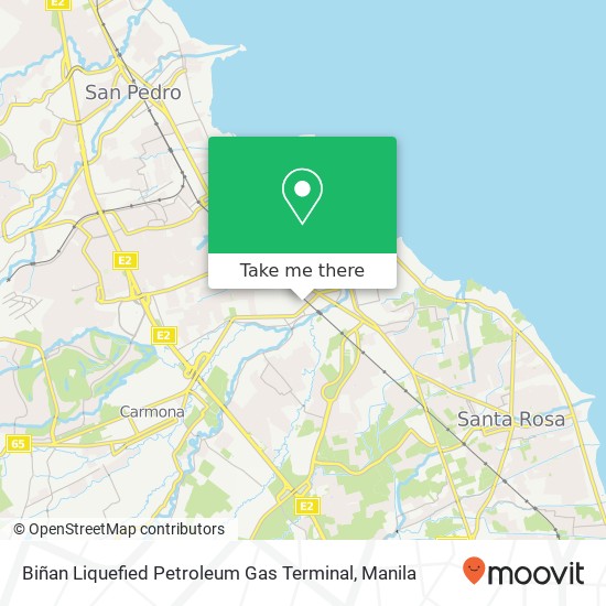 Biñan Liquefied Petroleum Gas Terminal map