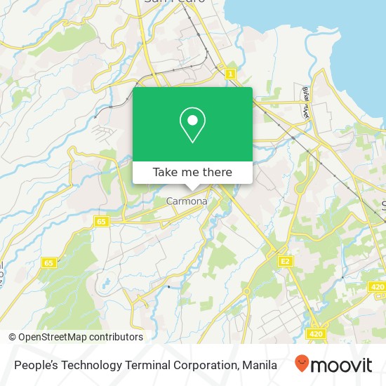 People’s Technology Terminal Corporation map