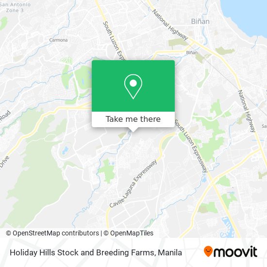 Holiday Hills Stock and Breeding Farms map