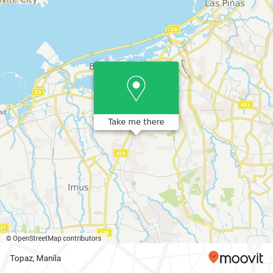 Topaz map
