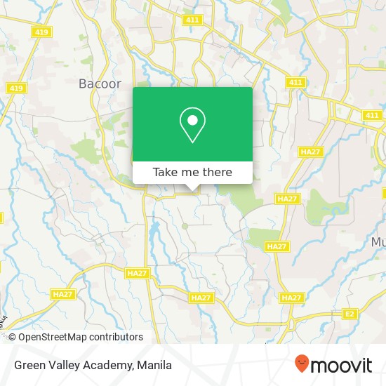 Green Valley Academy map