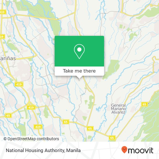 National Housing Authority map