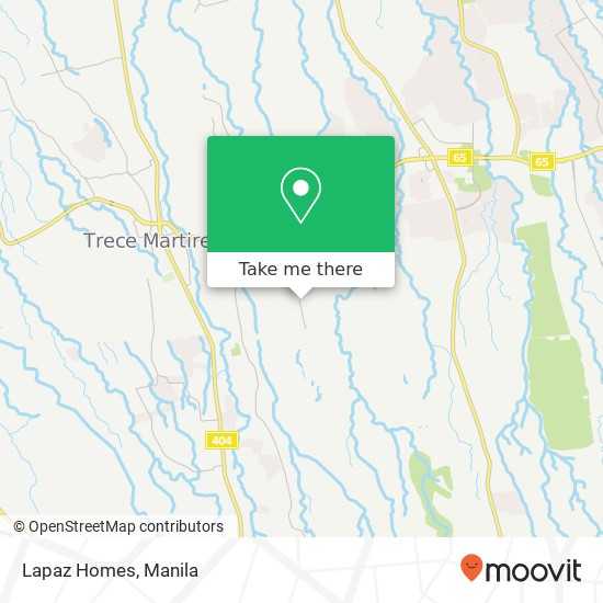 Lapaz Homes map