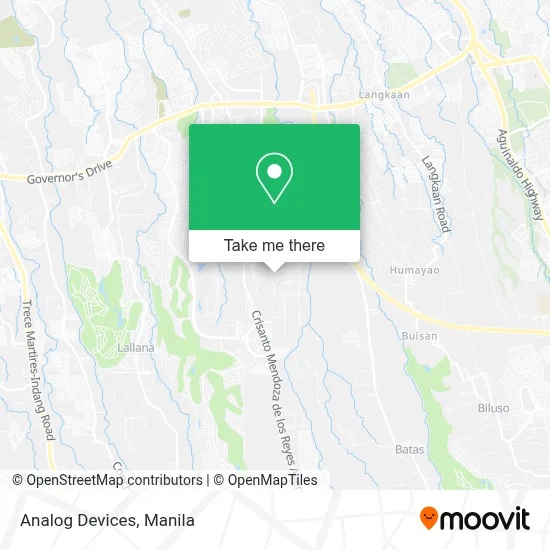 Analog Devices map