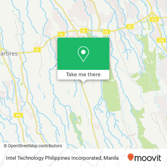 Intel Technology Philippines Incorporated map