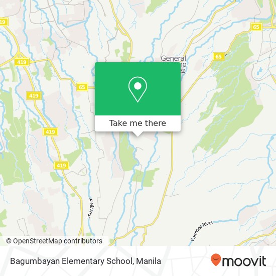 Bagumbayan Elementary School map