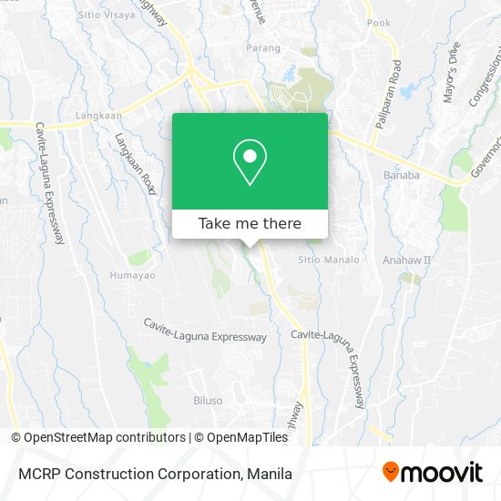 MCRP Construction Corporation map