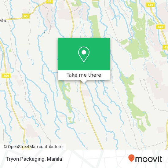 Tryon Packaging map