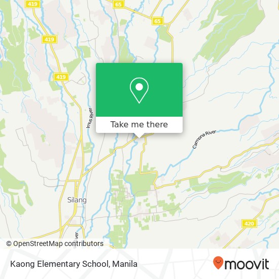 Kaong Elementary School map