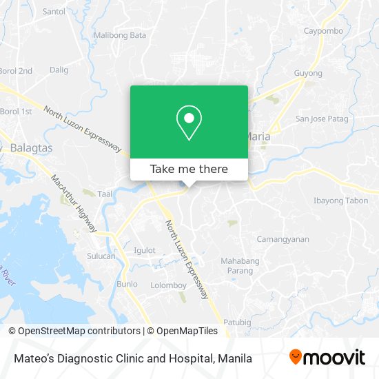 Mateo’s Diagnostic Clinic and Hospital map