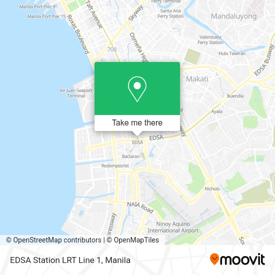 Lrt Edsa Station Map How To Get To Edsa Station Lrt Line 1 In Manila By Bus Or Train?