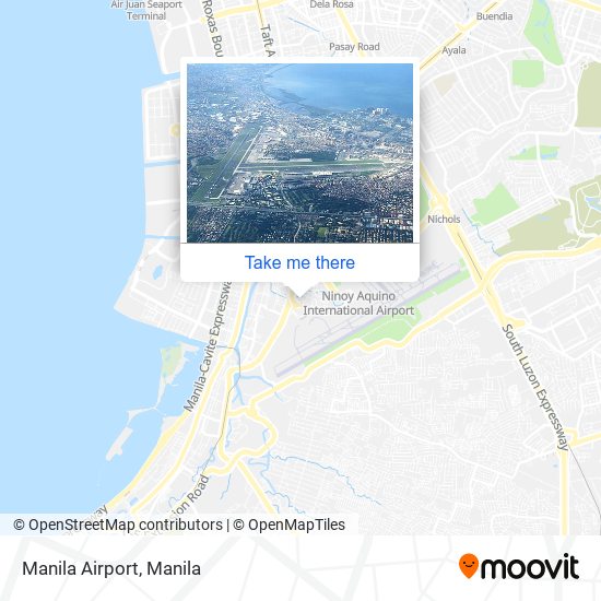 Manila Airport map