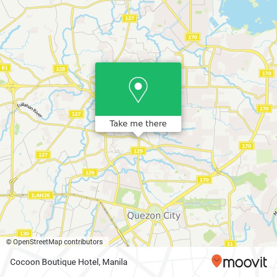 Cocoon Boutique Hotel map
