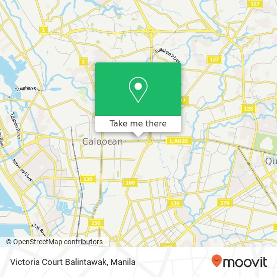 Victoria Court Balintawak map