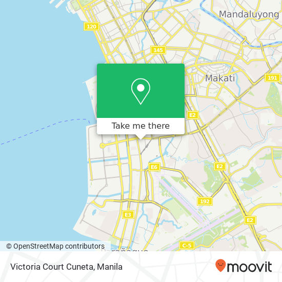 Victoria Court Cuneta map