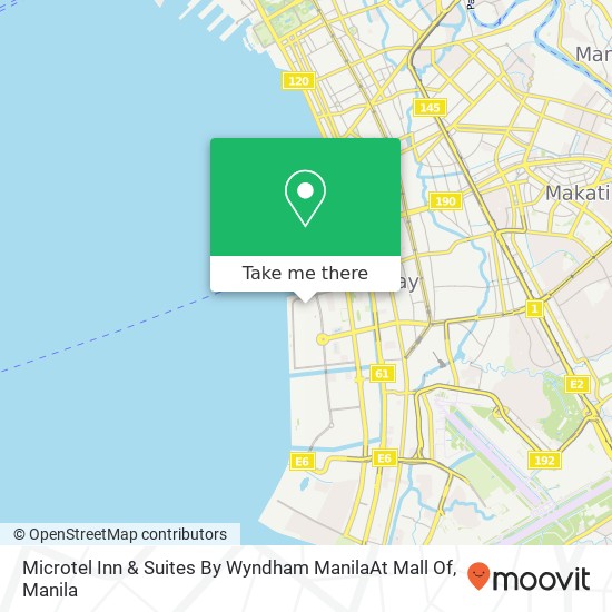 Microtel Inn & Suites By Wyndham ManilaAt Mall Of map
