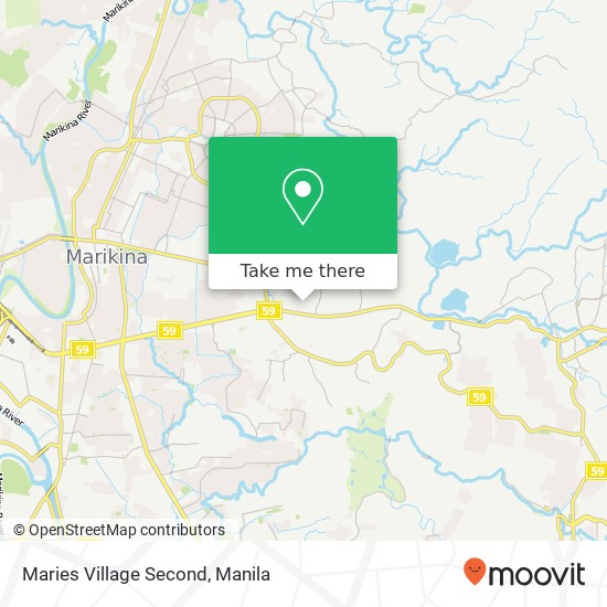 Maries Village Second map