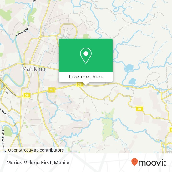 Maries Village First map