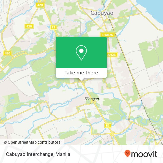 Cabuyao Interchange map