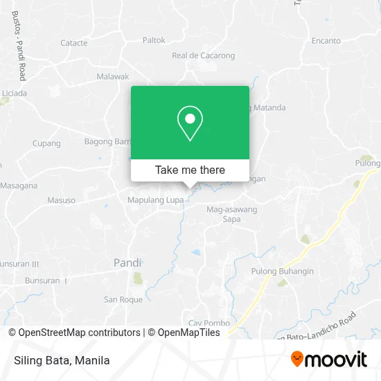 Siling Bata map