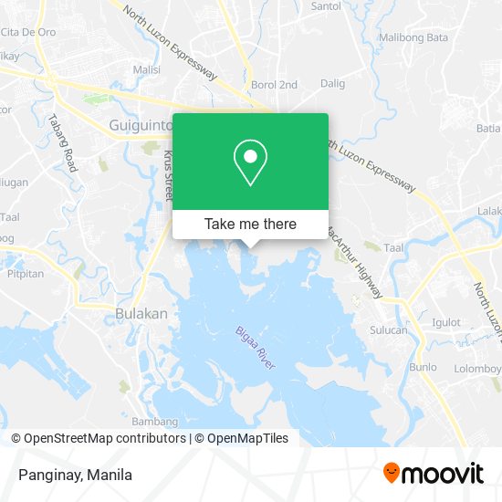 Panginay map