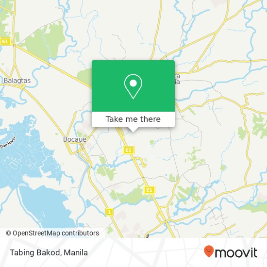 Tabing Bakod map