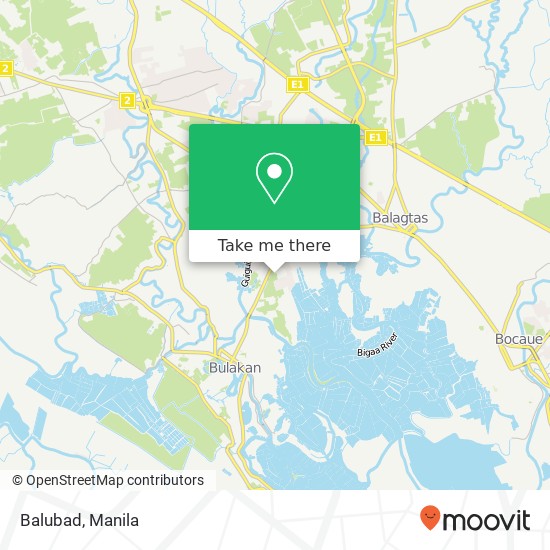 Balubad map