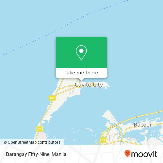 Barangay Fifty-Nine map