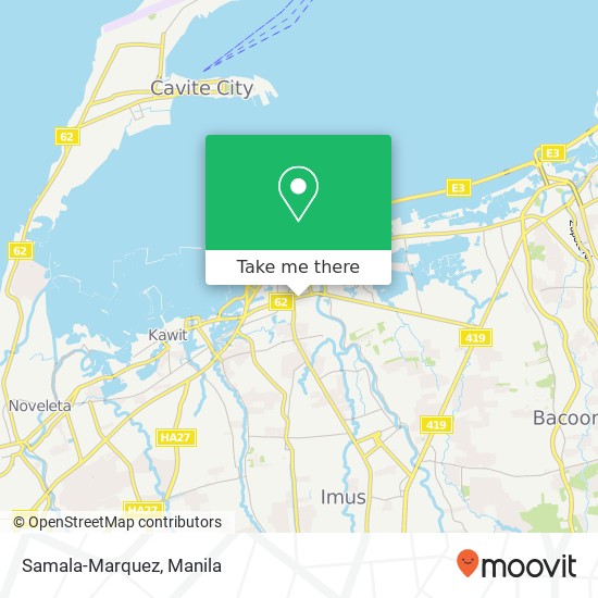 Samala-Marquez map