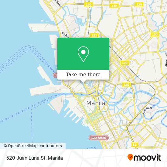 520 Juan Luna St map