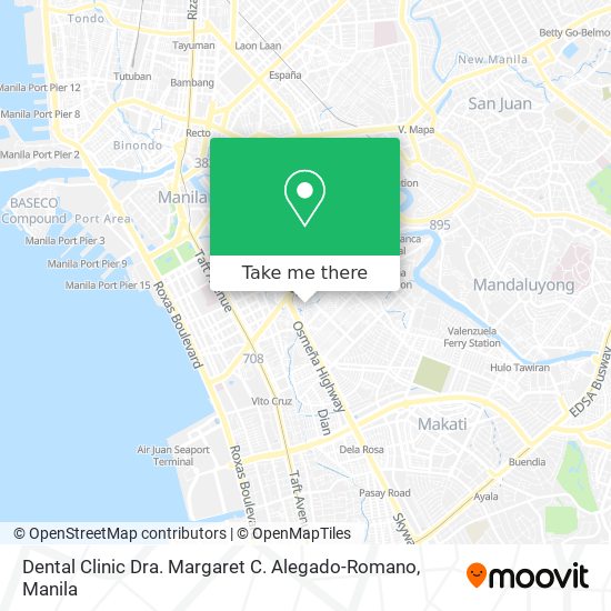 Dental Clinic Dra. Margaret C. Alegado-Romano map