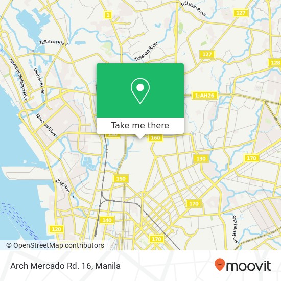 Arch Mercado Rd. 16 map