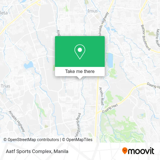Aatf Sports Complex map