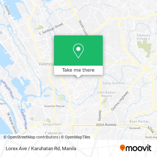 Lorex Ave / Karuhatan Rd map
